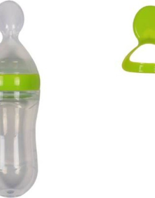 Baby Squeezy Food Grade Silicone Bottle Feeder for Baby Feeding