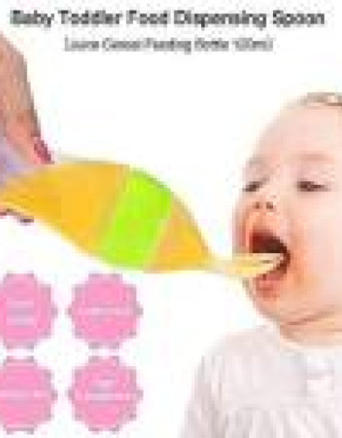 Baby Squeezy Food Grade Silicone Bottle Feeder for Baby Feeding